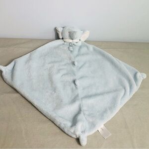Soft Blue Elephant Security Blanket